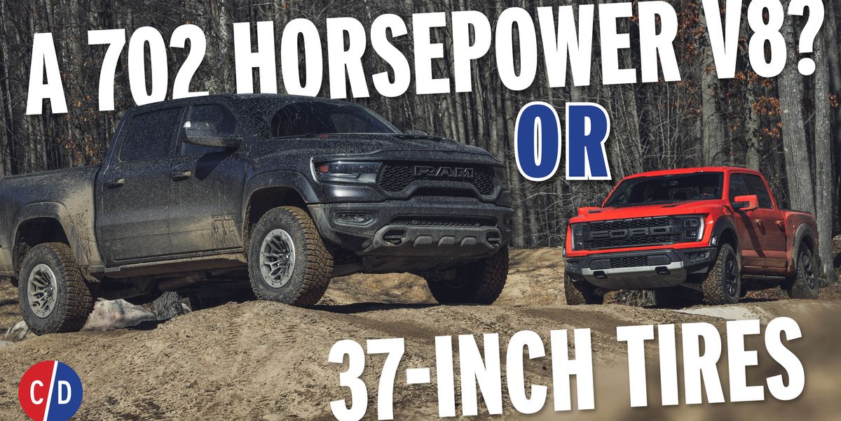 Video: Ford F-150 Raptor vs. Ram 1500 TRX Off-Road Comparison