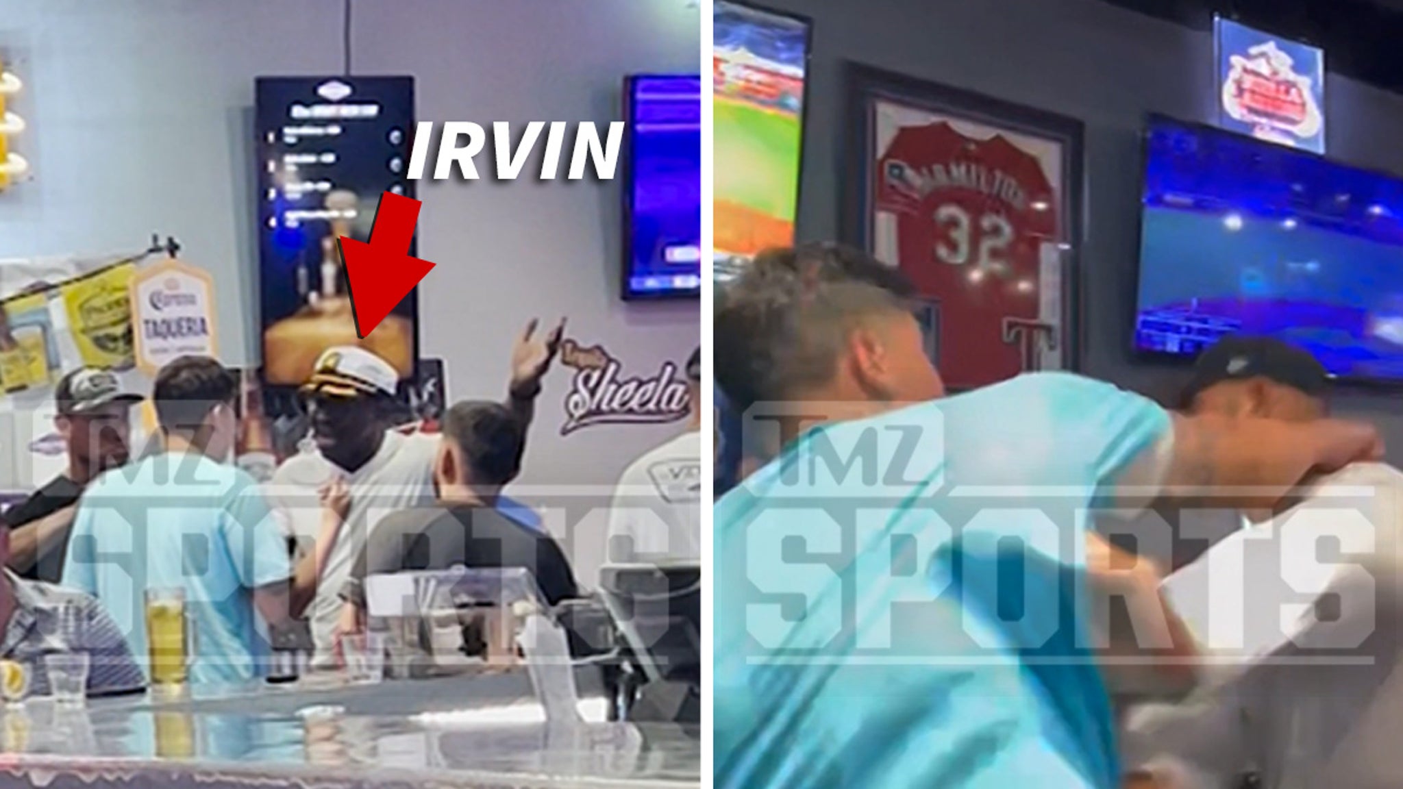 Bar Patrons Get In Wild Brawl After Michael Irvin Fails To Break Beef Up 27 Bar Patrons Get In Wild Brawl After Michael Irvin Fails To Break Beef Up