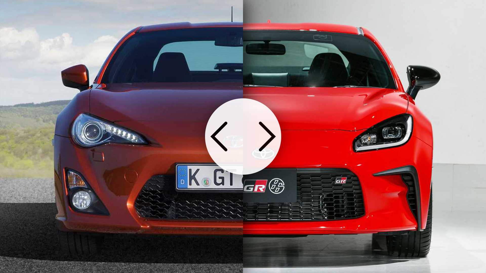 See How The New Toyota 86 Compares To The Old One