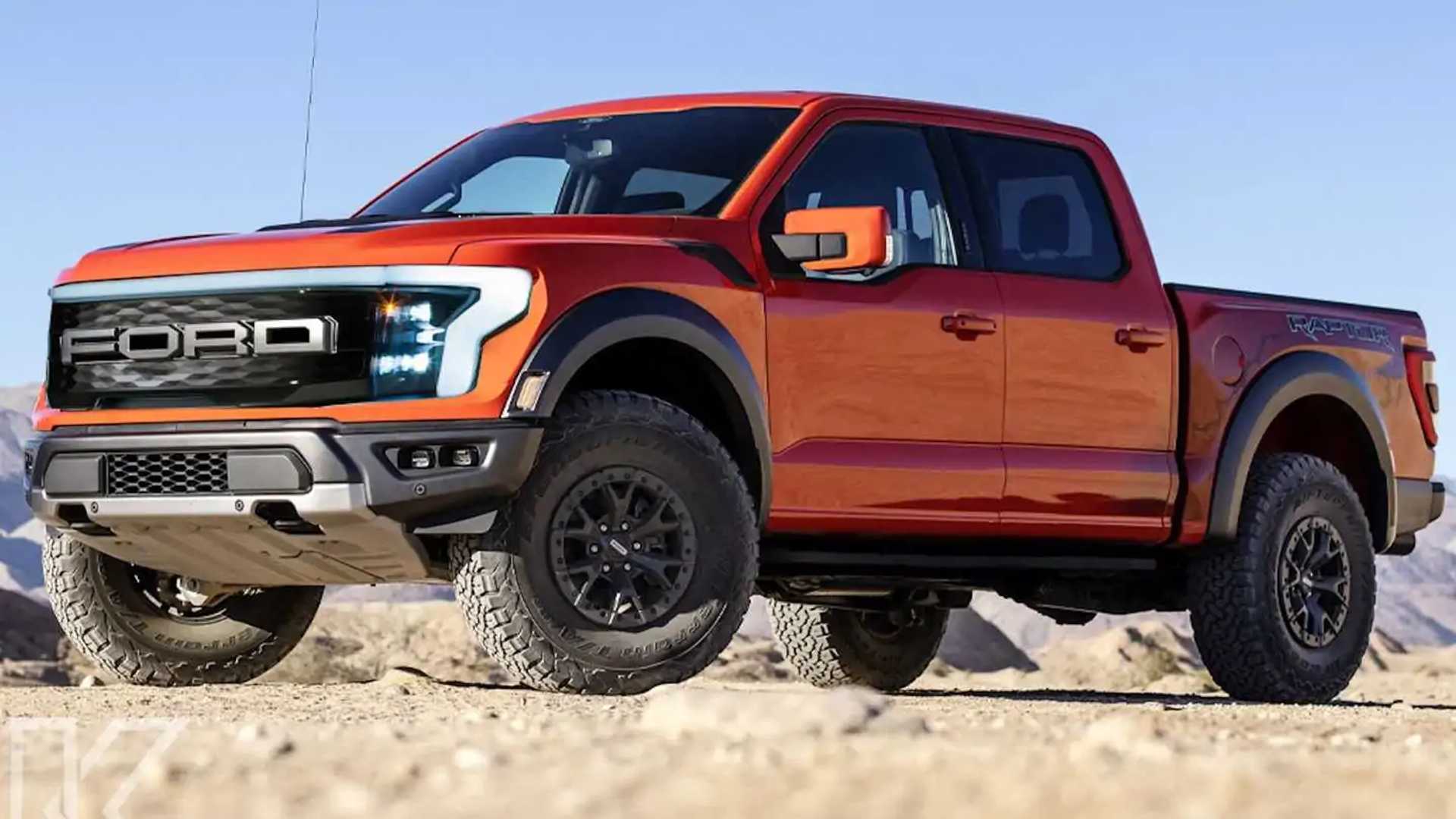 Ford Lightning Raptor Hits Tough Terrain In Unofficial Renderings