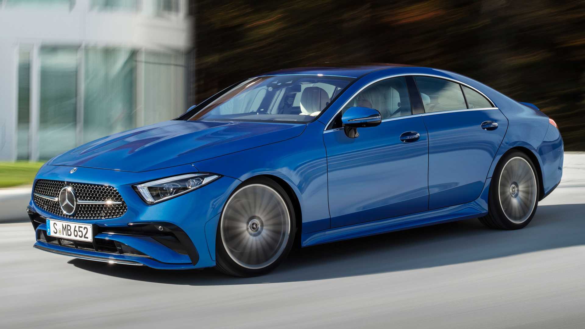 2022 Mercedes-Benz CLS Debuts With Fresh Face, New Steering Wheel