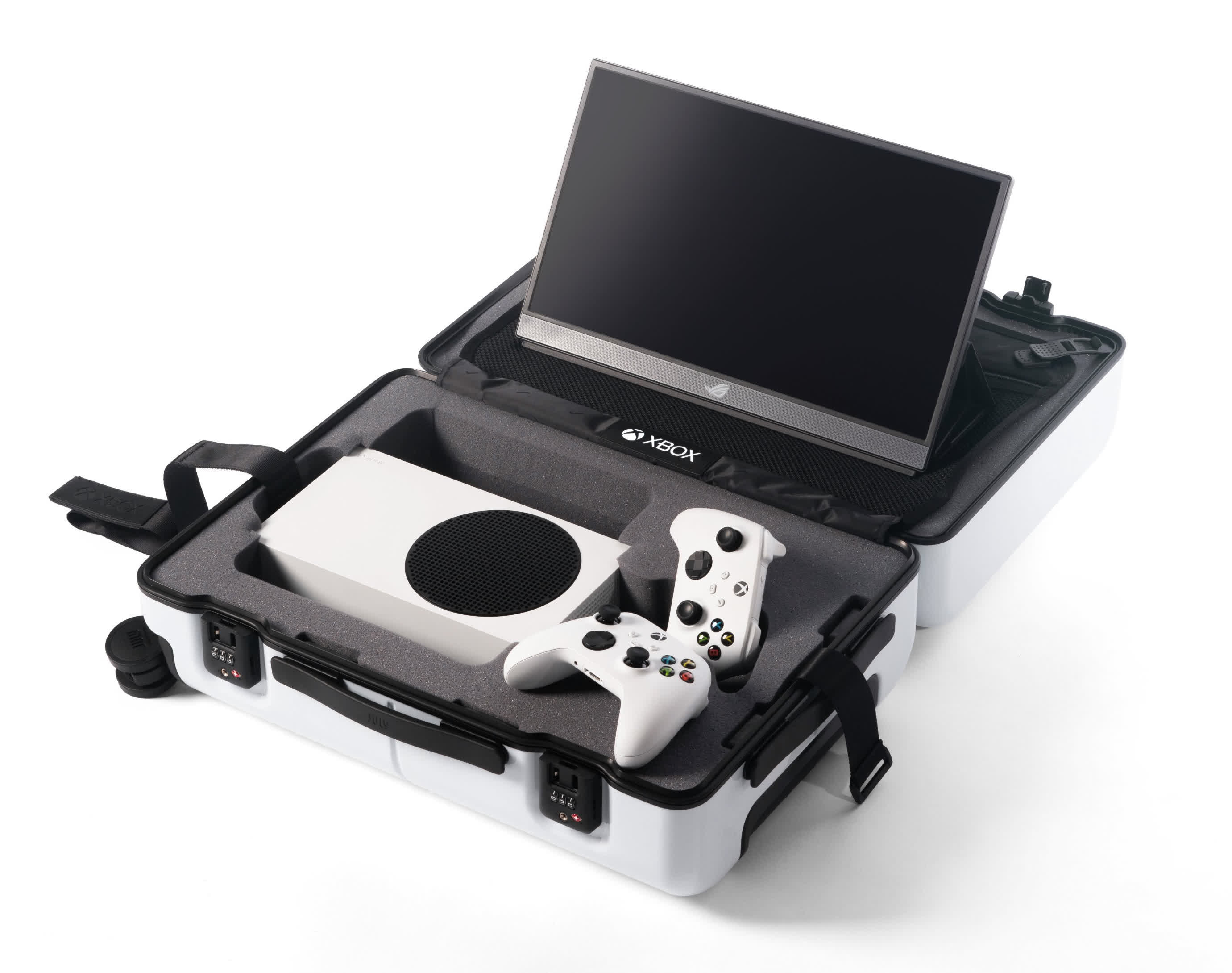 Meet the Xbox Series S suitcase, to celebrate Microsoft Flight Simulator's launch