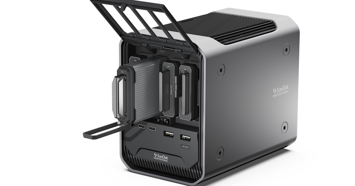 SanDisk’s new card reader dock is awesome, and more than most will ever need