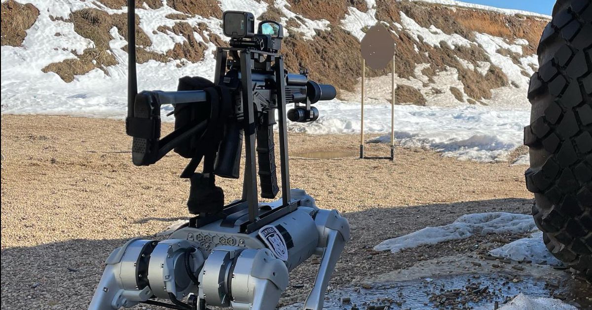 We have good and bad news about that video of the robot dog firing a gun