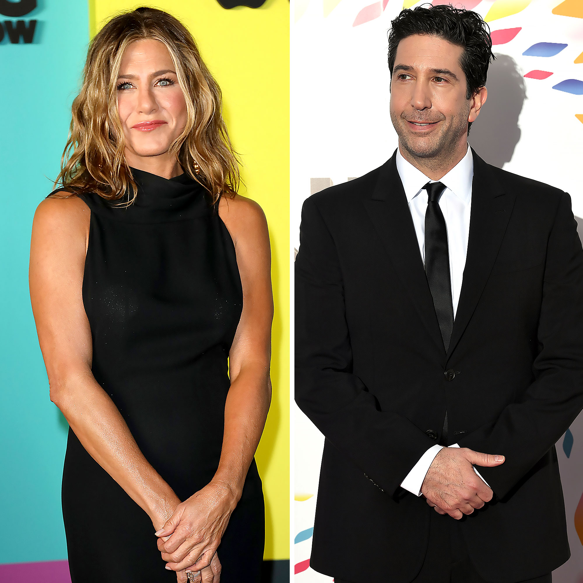 Spooning on the Couch! Jen Aniston, David Schwimmer Detail 'Crushing Hard'