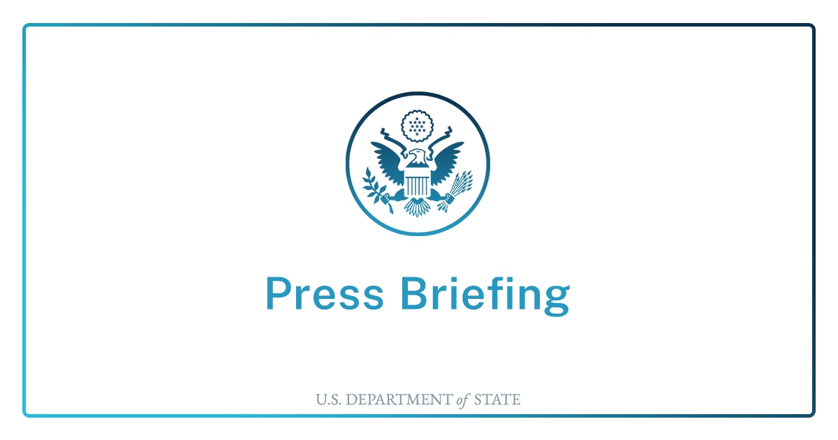 Department Press Briefing – February 24, 2021 - United States Department of State 2 Department Press Briefing – February 24, 2021 - United States Department of State