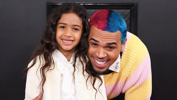 Royalty Brown Poses For Princess-Level 7th Birthday Portraits & Looks Just Like Her Dad, Chris Brown