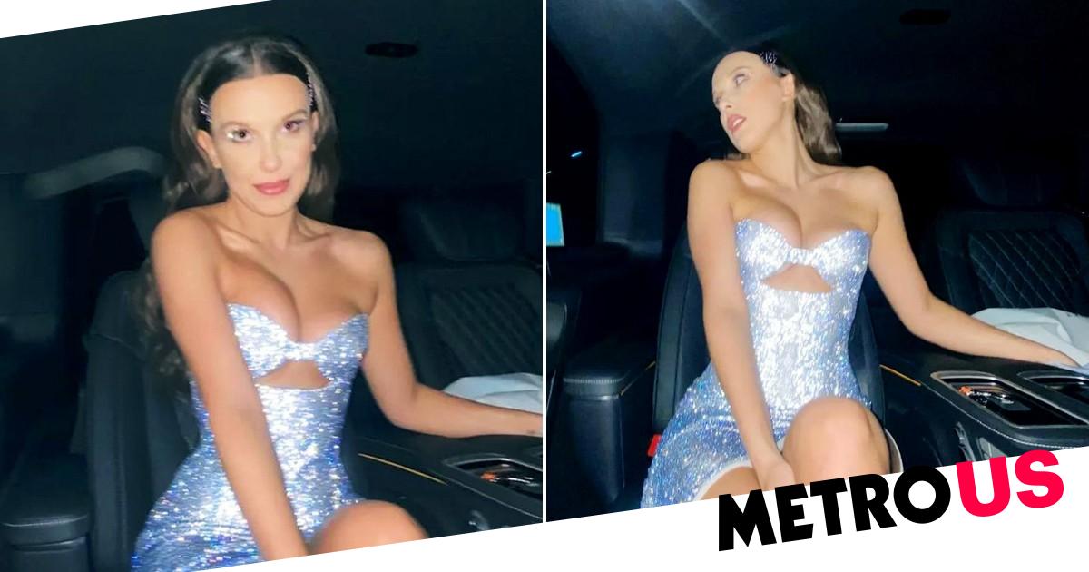 Stranger Things' Millie Bobby Brown glams up for 18th birthday night out 148 Stranger Things' Millie Bobby Brown glams up for 18th birthday night out