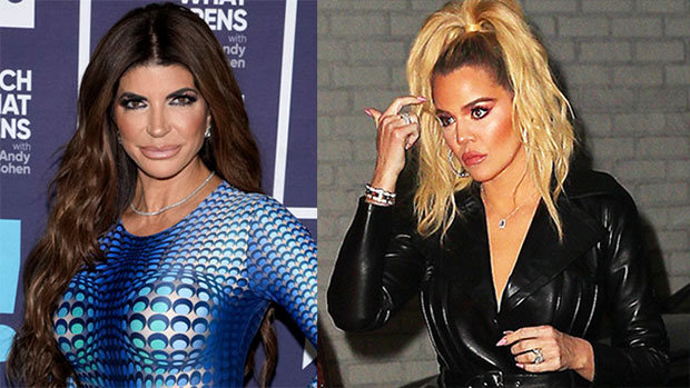 Teresa Giudice Rocks Skintight Catsuit Worn By Khloe Kardashian On ‘WWHL’ — See Photos 37 Teresa Giudice Rocks Skintight Catsuit Worn By Khloe Kardashian On ‘WWHL’ — See Photos