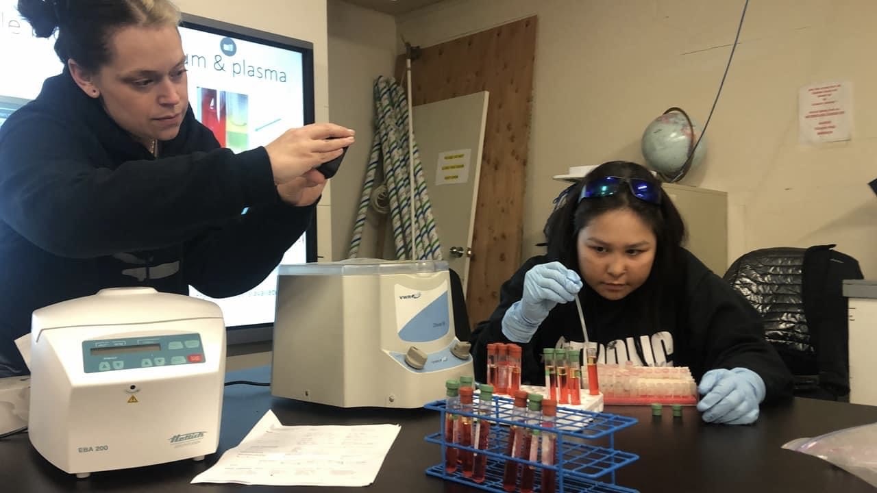 New training builds local capacity for beluga sampling in Tuk 13 New training builds local capacity for beluga sampling in Tuk