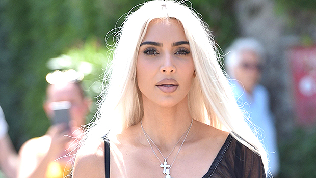 Kim Kardashian Stuns In Sheer Black Dress Showing Bikini Top Underneath & No Bottoms: Photos