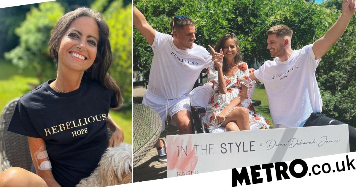 Dame Deborah James raises £1,000,000 for Bowelbabe Fund via In The Style collab 148 Dame Deborah James raises £1,000,000 for Bowelbabe Fund via In The Style collab