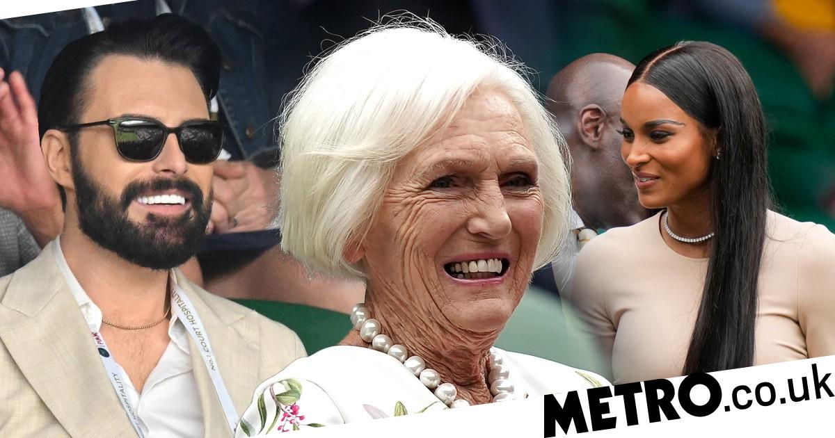 Rylan, Mary Berry and Ciara lead stylish arrivals for Wimbledon day 4