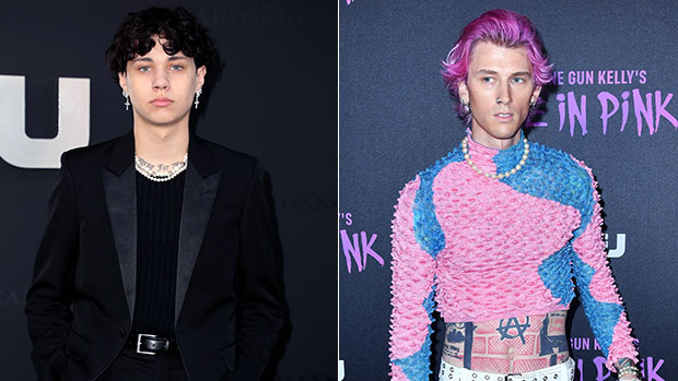 Travis Barker’s Son Landon Comforted By ‘Big Brother’ Machine Gun Kelly While Dad’s In Hospital