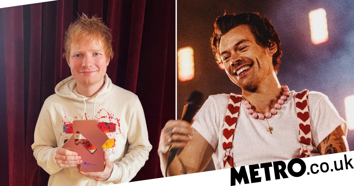 Harry Styles and Ed Sheeran top charts for biggest songs and albums of 2022 1 Harry Styles and Ed Sheeran top charts for biggest songs and albums of 2022