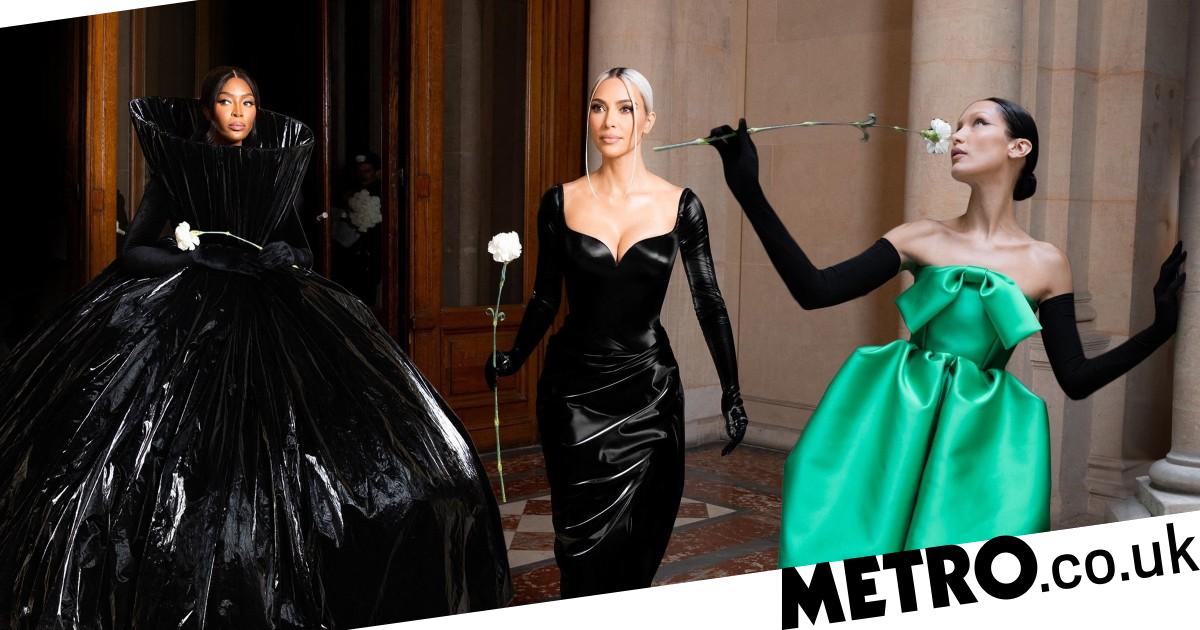 How many celebrities can you fit into a fashion show? 64 How many celebrities can you fit into a fashion show?