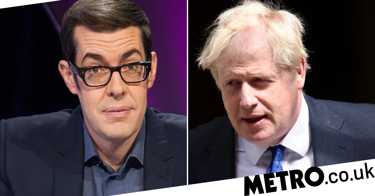Richard Osman jokes Boris Johnson resignation speech will be 'sober and classy' 5 Richard Osman jokes Boris Johnson resignation speech will be 'sober and classy'