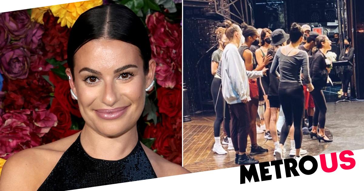 Lea Michele shares backstage rehearsal snap ahead of Funny Girl debut 89 Lea Michele shares backstage rehearsal snap ahead of Funny Girl debut